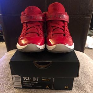 Child size Jordan 11 shoes w/original box